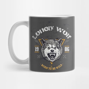 The lonely wolf T-Shirt Mug